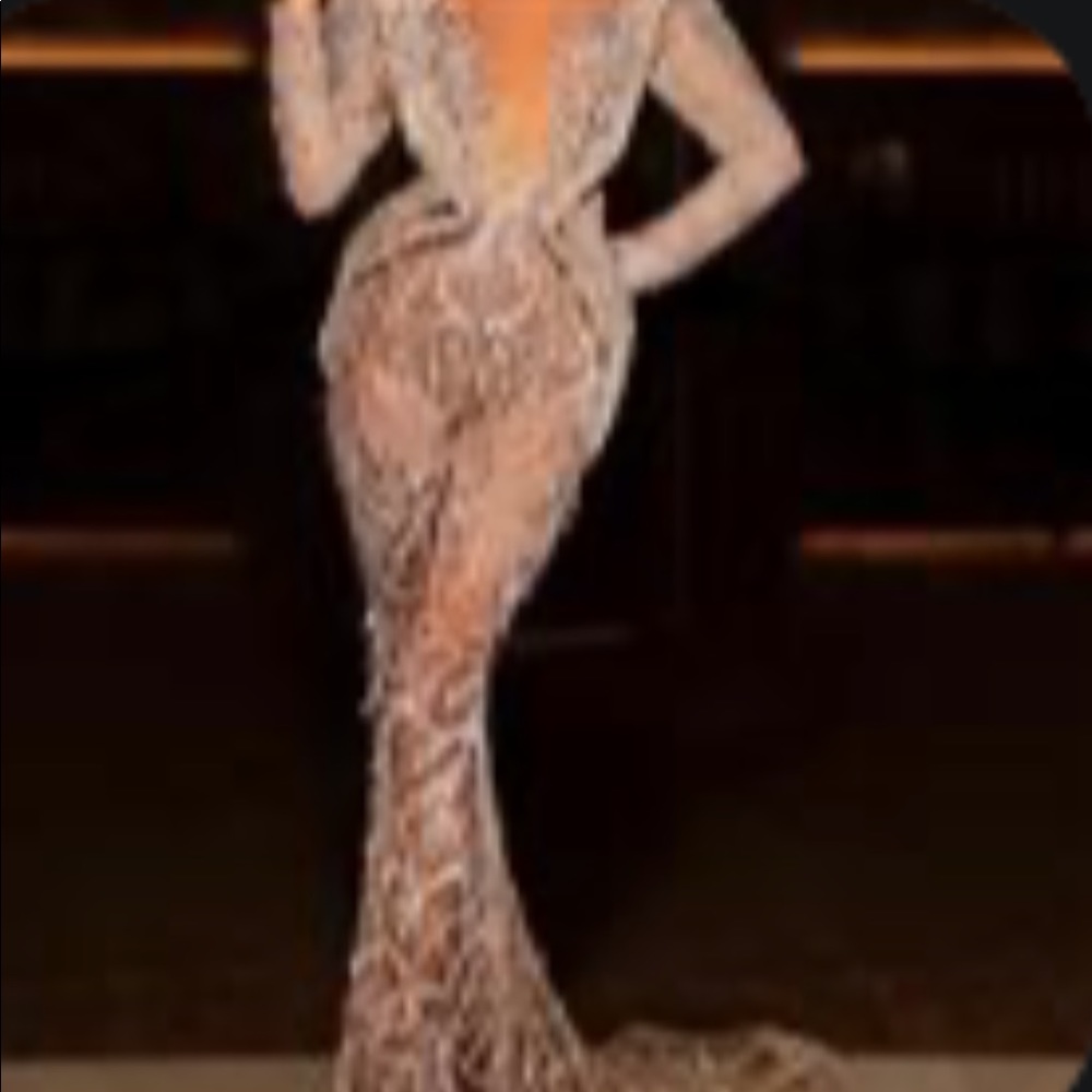 Sequence long dress